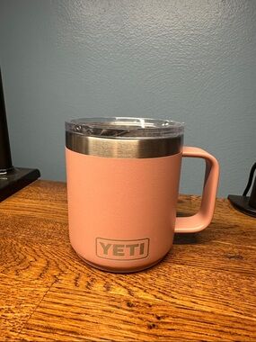 Yeti 10oz mug - sandstone pink(see photos)